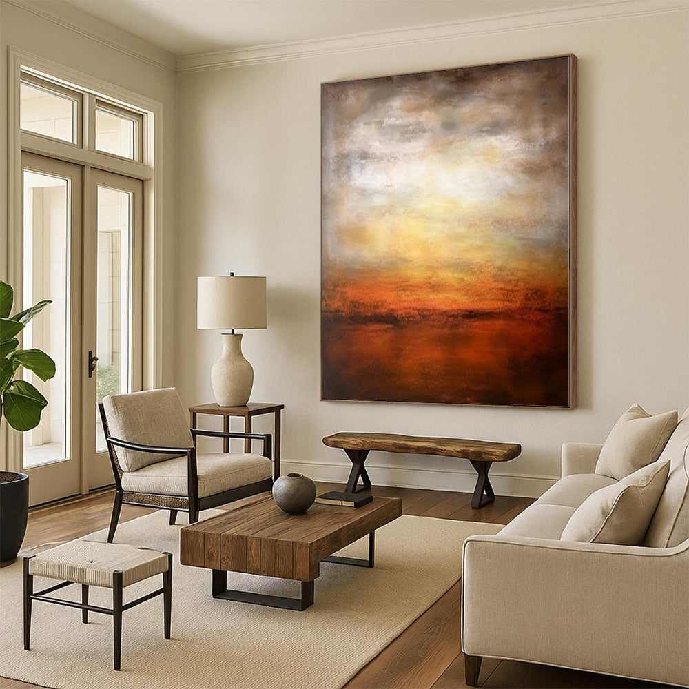 evening abstract acrylic enormous design 6